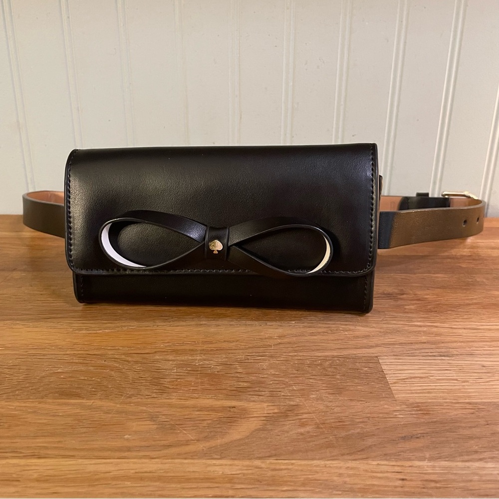 NEW Kate Spade Leather Bow Belt Bag (L/XL)
